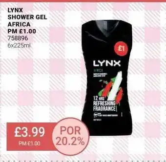 Bestway Linx Shower Gel Africa offer