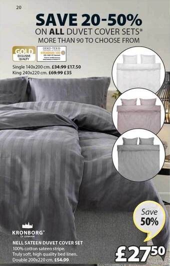 JYSK Duvet Cover Sets offer