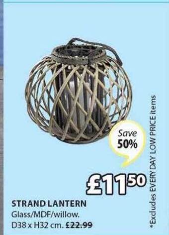 JYSK Strand Lantern offer