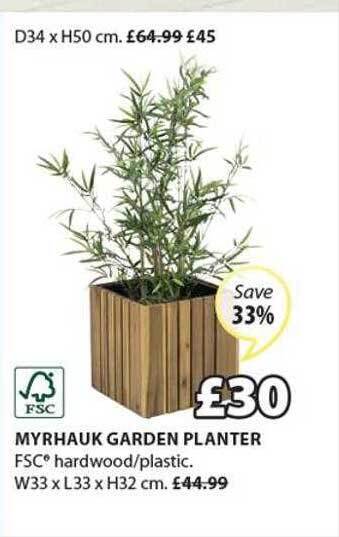 JYSK Myrhauk Garden Planter offer