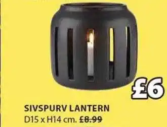 JYSK Sivspurv Lantern offer