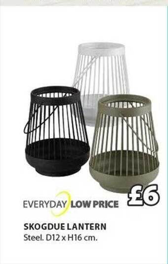 JYSK Skogdue Lantern offer