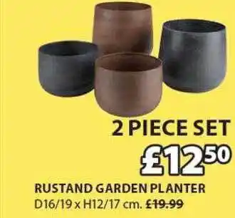 JYSK Rustand Garden Planter offer