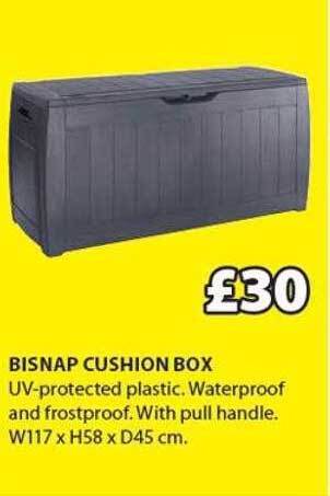 JYSK Bisnap Cushion Box offer