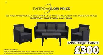 JYSK Molde Lounge Set offer