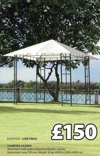 JYSK Faaborg Gazebo offer