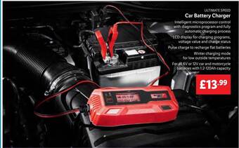 Lidl Ultimate Speed Car Battery Charger offer