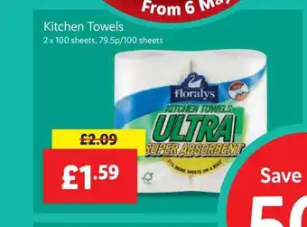 Lidl Kitchen Towels offer
