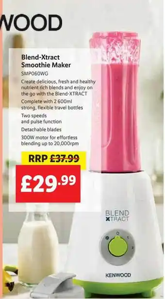 Lidl Blend-xtract Smoothie Maker offer