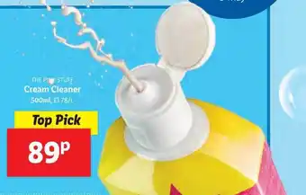 Lidl The Pink Stuff Cream Cleaner offer