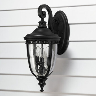 Costco Feiss English Bridle 3 Light Medium Wall Lantern offer