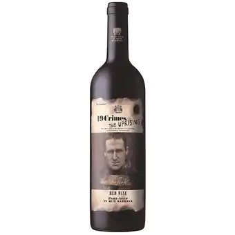 Costco 19 Crimes The Uprising Red Wine 2017, 75cl offer
