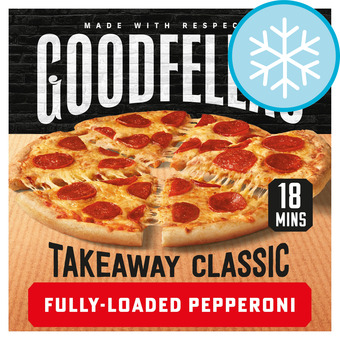 Tesco Goodfella's Classic Crust Takeaway Pepperoni Pizza 524G offer