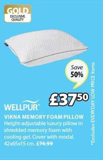 JYSK Vikna Memory Foam Pillow offer