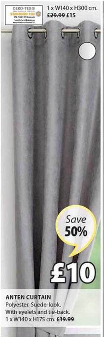 JYSK Anten Curtain offer