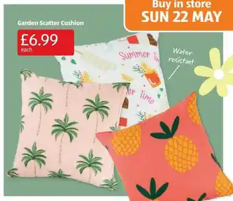 Aldi Garden Scatter Cushion offer