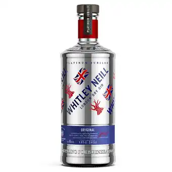 Costco Whitley Neill Platinum Jubilee Gin, 1L offer
