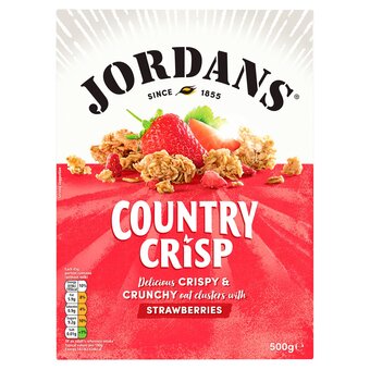 Tesco Jordans Country Crisp & Strawberry 500G offer