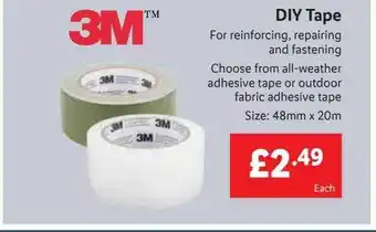 Lidl 3m Diy Tape offer