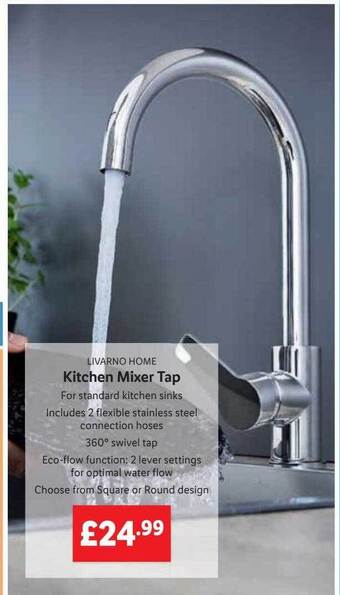 Lidl Livarno Home Kitchen Mixer Tap offer