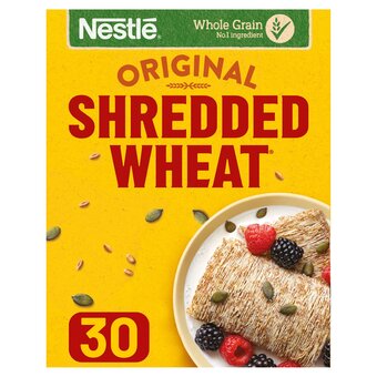 Tesco Nestle Shredded Wheat Cereal 30 Pack 675G offer