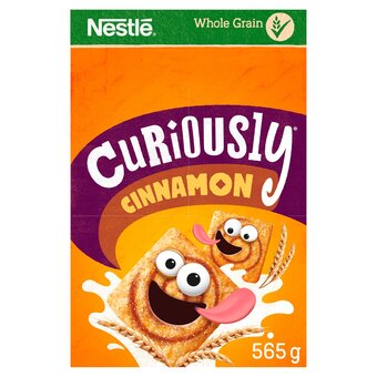 Tesco Curiously Cinnamon Cereal 565G offer