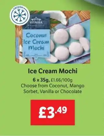 Lidl Vitasia Ice Cream Mochi offer