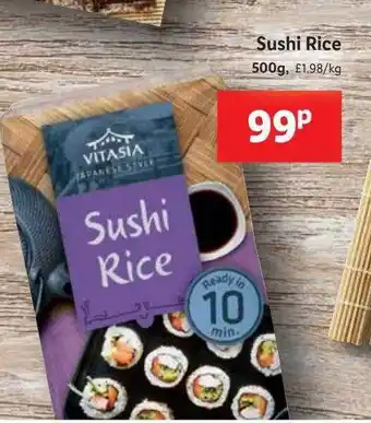 Lidl Vitasia Sushi Rice offer