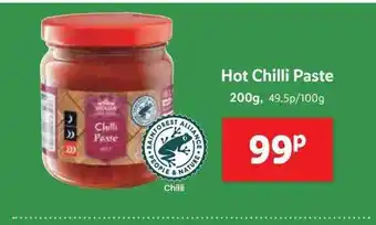 Lidl Vitasia Hot Chilli Paste offer