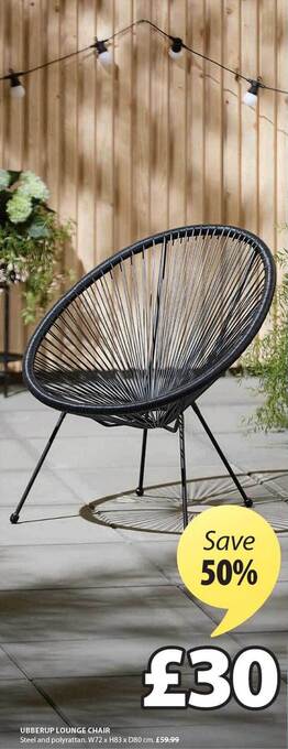 JYSK Ubberup Lounge Chair offer