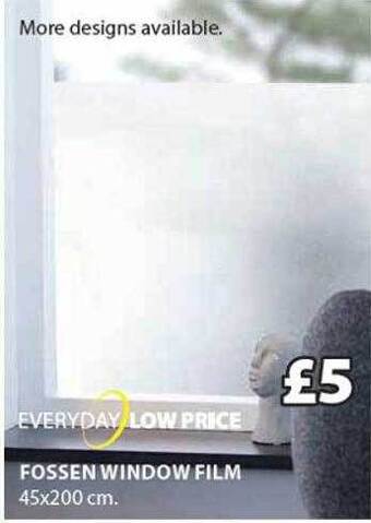 JYSK Fossen Window Film offer