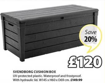 JYSK Svendborg Cushion Box offer