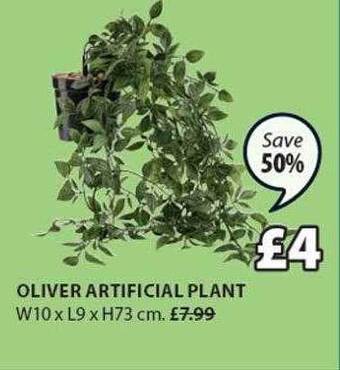 Oliver Artificial Plant