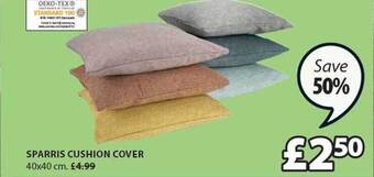 JYSK Sparris Cushion Cover offer