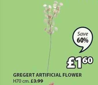 JYSK Gregert Artificial Flower offer