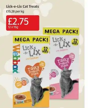 Aldi Lickelix Cat Treats offer