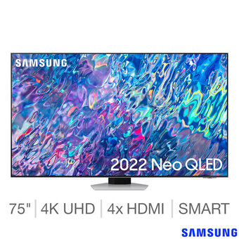 Costco Samsung QE75QN85BATXXU 75 Inch Neo QLED 4K Ultra HD Smart TV offer