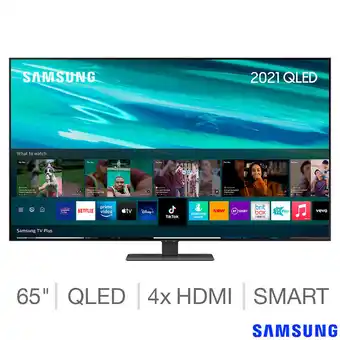 Costco Samsung QE65Q80AATXXU 65 Inch QLED 4K Ultra HD Smart TV offer