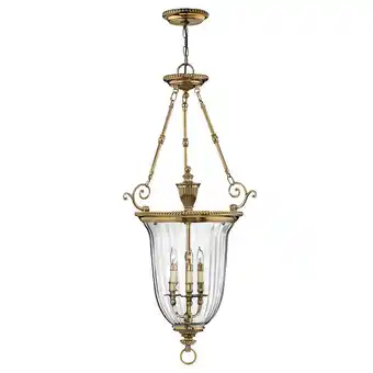 Costco Hinkley Cambridge 3 Light Large Pendant Ceiling Light offer