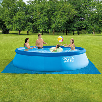 Costco Intex 15ft (4.5m) Easy Set Pool with Filter Pump and Ladder offer