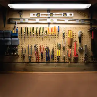 Costco Feit Slim 4ft (1.2m) LED Shop Light with PIR Motion Detection offer