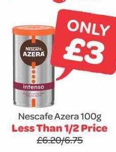 Spar Nescafe Azera offer