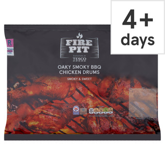 Tesco Tesco Fire Pit Oaky Smoky Bbq Chicken Drums 900G offer
