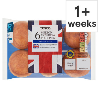 Tesco Tesco 6 Mini Melton Mowbray Pork Pies 300G offer