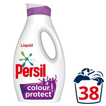 Tesco Persil Colour Protect Biological Liquid 38 Washes 1026Ml offer