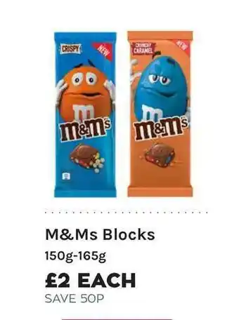 Mace M&ms Blocks offer