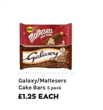 Galaxy-maltesers Cake Bars 5 Pack