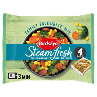 Asda Birds Eye 4 Family Favourites Steamfresh offer