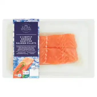 Asda ASDA Extra Special Lightly Smoked Scottish Salmon Fillets offer