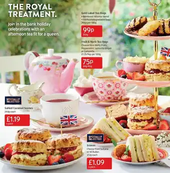 Aldi Gold Label Tea Bags 250 g offer